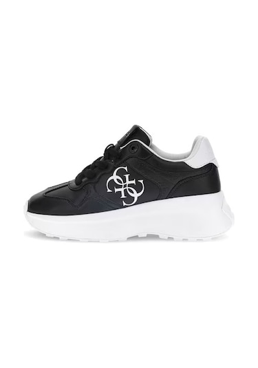 Guess Luckei 4g Logolu Kadın Spor Ayakkabı Flplucele12 Siyah