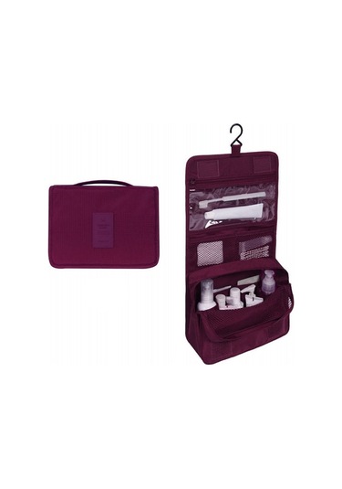 Su Geçirmez Seyahat Askılı Makyaj Ve Bakım Çantası 4