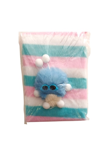 14x20 Cm Peluş Hatıra Defteri 80 Yaprak Çizgili-15