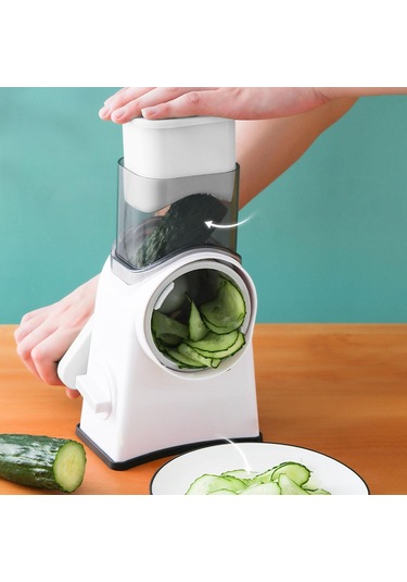 Suntek Manuel Sebze Dilimleyici Mutfak Alet Gıda Beyaz Beyaz Diğer