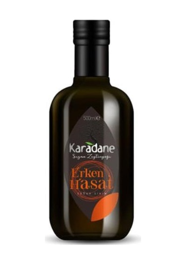 Karadane Erken Hasat Soğuk Sıkım Zeytinyağı 500 Ml E