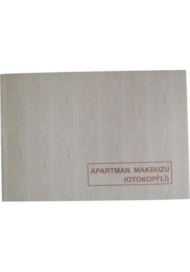 DİLMAN APARTMAN MAKBUZU OTOKOPİLİ