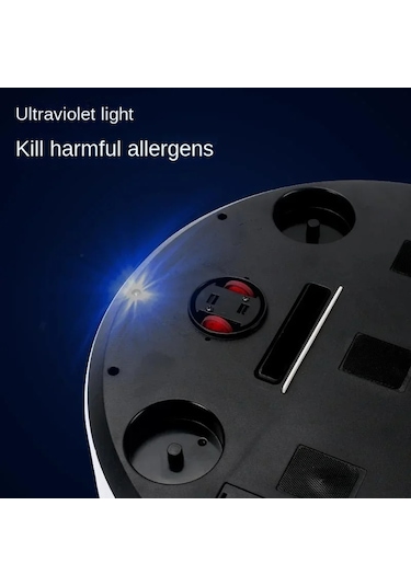 Kablosuz Akıllı Robot Süpürge Çok Fonksiyonlu Ultra Sessiz Beyaz