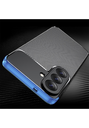 Samsung Uyumlu Galaxy S26 Kılıf Elde Kaymayan Kamera Korumalı Silikon Siyah