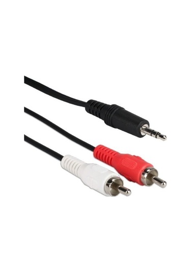 2 Rca 3.5 Mm Ses Kablosu Rc-508 Rose 3-metre
