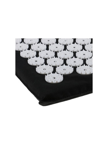 Homyl Acupressure Masaj Mat Kas Stres Giderici Koltuk Siyah