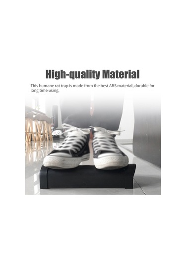Kemirgen Zapper Sıçan Fareler Fare Tuzak Humane Fare,siyah