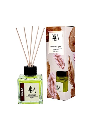 Pisa Kaşmir Bambu Çubuklu Oda Kokusu 100 ML + Kaşmir Oda Kesesi 20 G