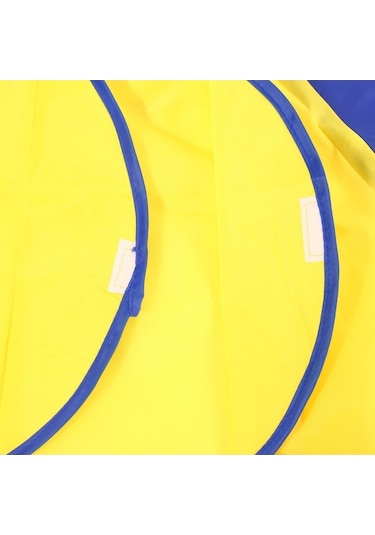 Ulzyvf Ve Su Sarı Önlük Önlük Mavi Küçük Geniş Geçirmez Çocuklar Çocuklar Çocuk Cepli 3 Xv Mavi - Sarı