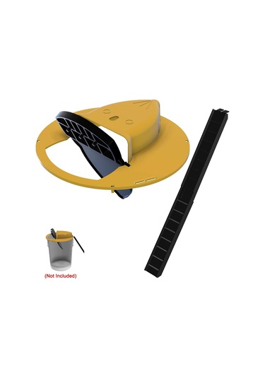 Yeniden Kullanılabilir Plastik Akıllı Fare Kapanı Sarı