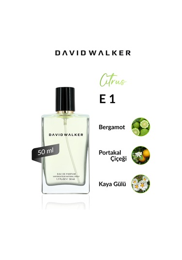 David Walker Diegos E1 Erkek Parfüm EDP 50 ML