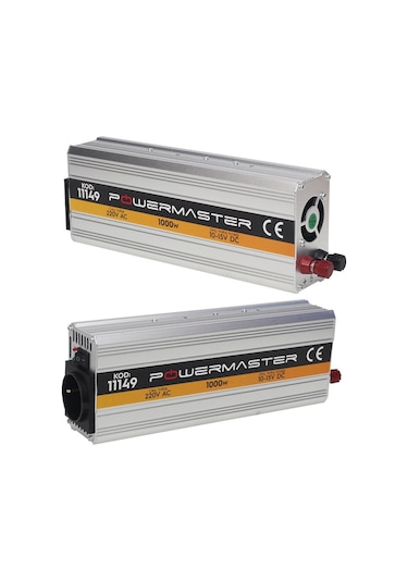 İnvertör 1000W 12 Volt 220 Çevirici Powermaster