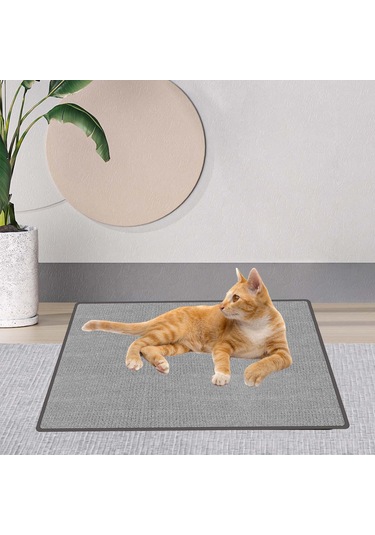 Homyl Evcil Hayvan Besleme Matı Kedi Tırmalama Köpek Maması