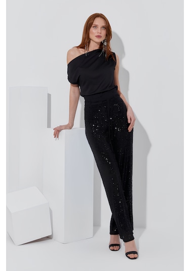 25sy5106 Hukka Pantolon Siyah