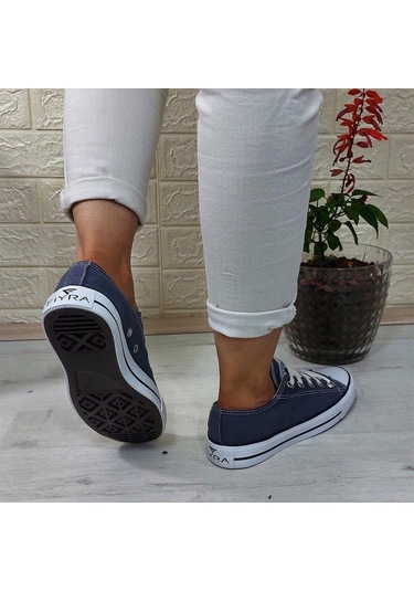 Fiyra 554 Füme Kısa Unisex Sneaker Keten Spor Ayakkabı 001