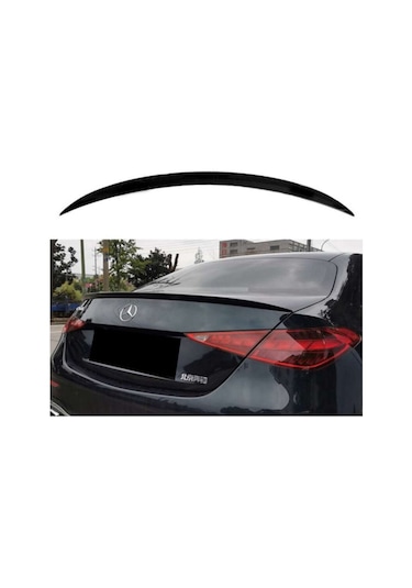 Autogp Mercedes W206 Bagaj Üstü Spoiler Siyah Boyalı Plastik 2020+ Agp-bgz-sp-145411