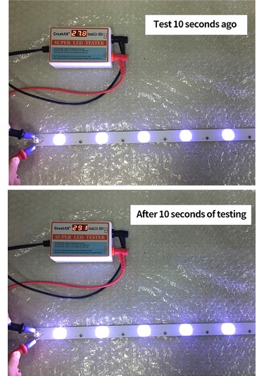 Yaozixa Led Işık Şeridi Test Cihazı 300v - Lcd Tv Arka Işık Tamiri Aracı, Kapasitör/diyot Voltaj Testeri, Otomatik Adaptasyon, Amerikan Standardı 110v