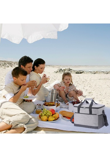 Seyahat, Okul, İş Ve Diğer Amaçlar İçin Su Geçirmez Oxford Piknik Sırt Çantası 60l Kapasite B Çok Renkli