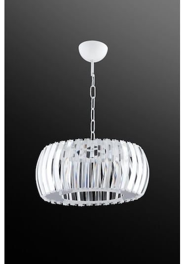 İstanbul Avize Venüs 22 CM Kristal Taşlı Avize﻿ Beyaz