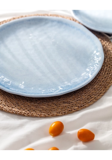 Madame Coco Mady 6 Kişilik 18 Parça Yemek Takımı - Açık Mavi Yset0000000078