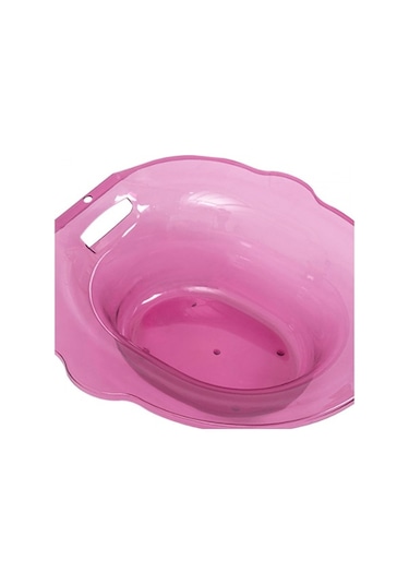 Trendooze Homyl Pembe Tuvalet Banyo Havzası, Yaşlılar İçin Komfort Pembe