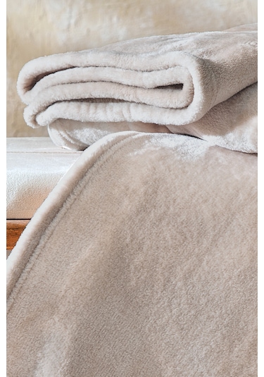 Yataş Bedding Olenna Wellsoft TV Battaniyesi 140x190 CM - Bej