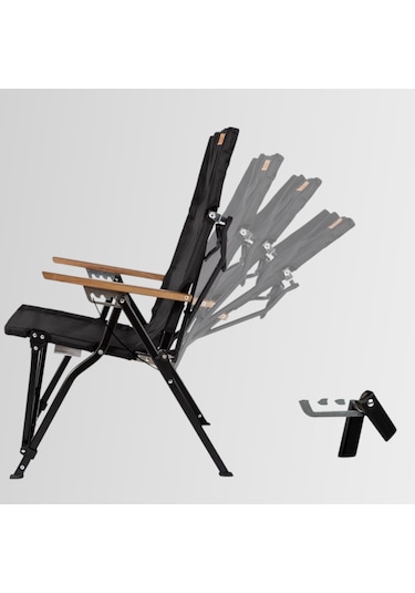 Funky Chaırs Royal 4 Kademeli Katlanabilir Kamp Sandalyesi