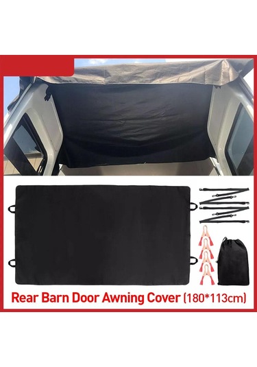 Karavan Karavan Arka Ahır Kapısı Tente Kapağı Su Geçirmez Dayanıklı