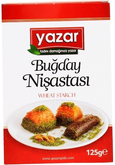Yazar Buğday Nişastası 16 x 125 G
