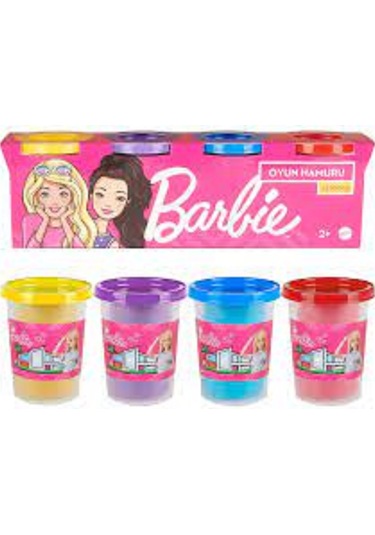 Barbie Oyun Hamuru 4'lü Paket 4x100 G - GPN18