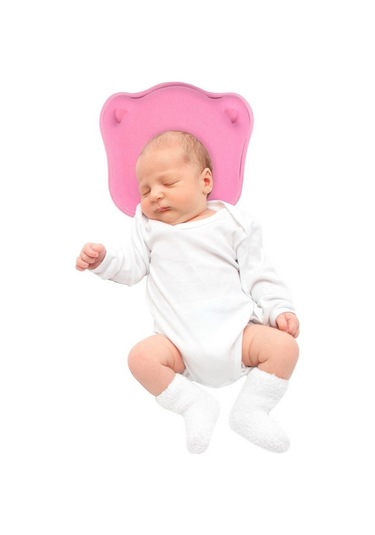 Sevi Bebe 155 Bebek Kafa Şekillendirici Yastık Pembe