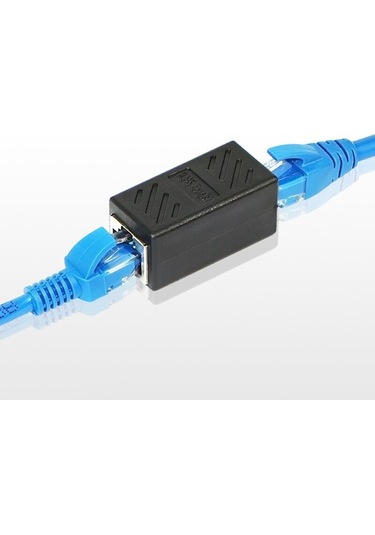 Generic 5 Adet Dişi Ağ Lan Konnektör Adaptörü Çoğaltıcı Genişletici Rj45