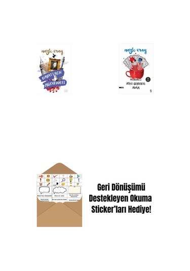 Hayatımın Müsveddesi + Aşkı Giyinen Adam + Okuma Sticker'ları
