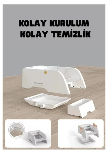 Hesperus Akıllı Otomatik Kedi Tuvaleti App İle Kontrol