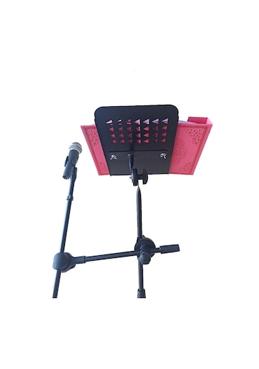 Minber Hutbe Kürsüsü ve Mikrofonluk Mikrofonlu Nota Sehpası