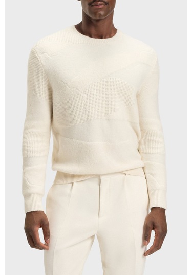 Boss Erkek Sweat 50550022 131 Bej Bej