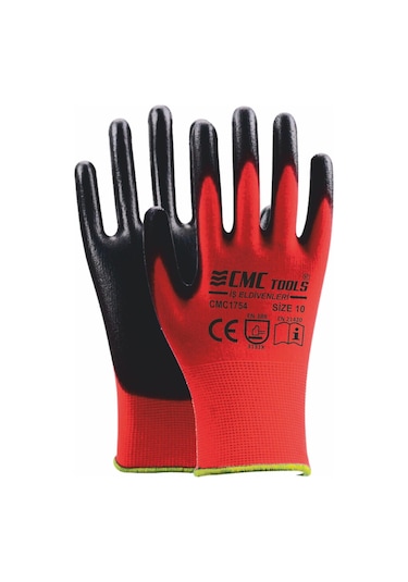 Cmc Nitril Kaplama İş Eldiveni 12 Adet -524