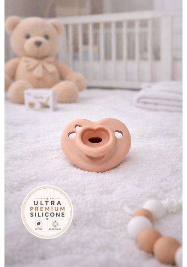Tgm Baby Ultra Premium Silikon Kalpli Emzik Plus Açık Pembe