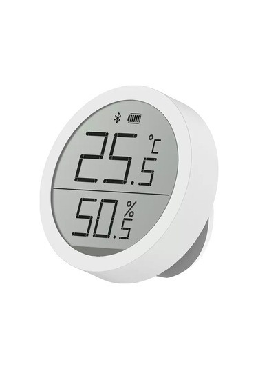 Aubyhe Qingping Bt Termometre Ve Higrometre Lite - Akıllı Sensörlü, 30 Gün Veri Saklama, Büyük Lcd Ekranlı, Beyaz Cgdk2