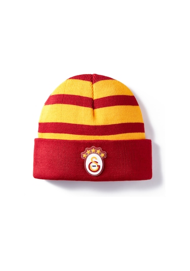 Gsstore Galatasaray Çocuk Bere C252191 Sarı - Kırmızı