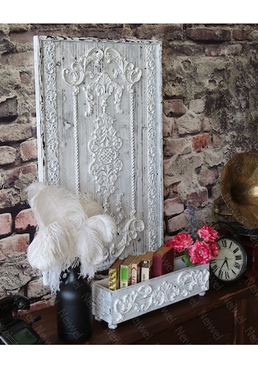 Neiwel Vintage Due Eskitme Beyaz Kutu