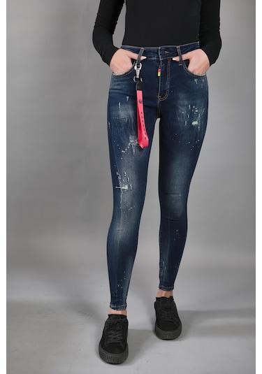 Barmore Skinny Fit Mavi Jean Kadin Mavi