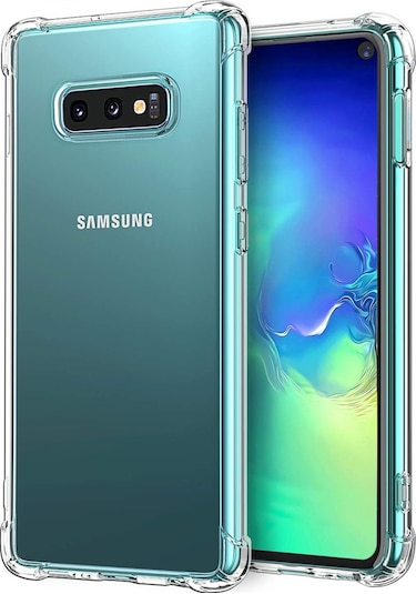 Samsung Uyumlu Galaxy S10E Kilif Köse Korumali Seffaf Silikon Kapak 392996330