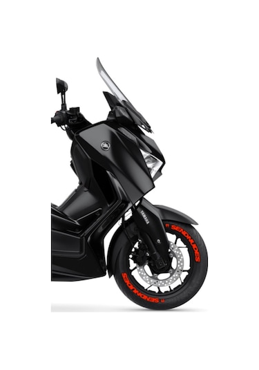 Sendnudes Lastik Yazısı Scooter Lastik Stikeri Motorsiklet