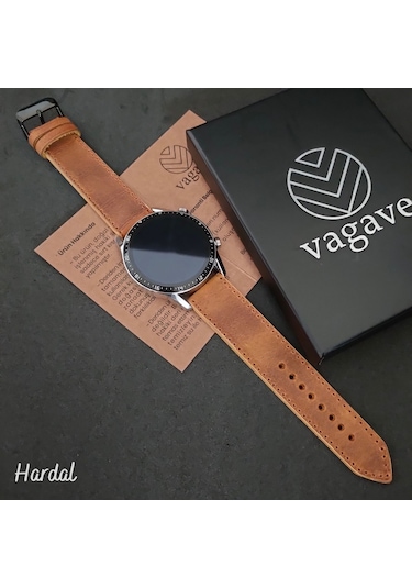 Vagave Huawei Watch GT / GT2 / GT3  Deri Kordon 20-22 MM