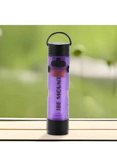 Pazly Mini El Feneri - Koşmak Ve Onarım İçin Mor Renkli Keşif Mor