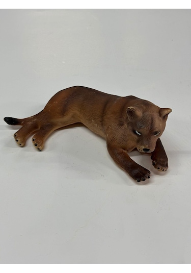 Plastik Oyuncak Büyük Boy Hayvan Puma Dağ Aslanı 17 Cm