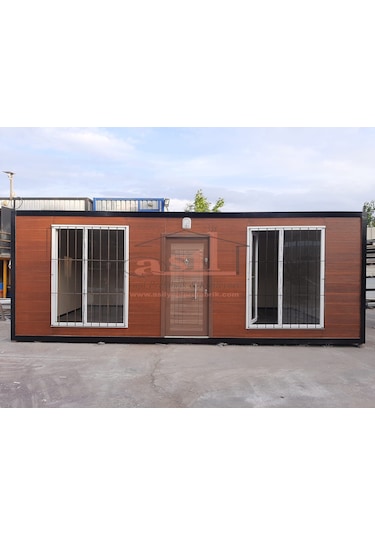 21 M² 1+1 Dış Ahşap Desenli Betopan İç Pvc Lambiri Konut
