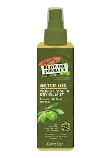 Palmer's Zeytinyağı İçeren Ağırlaştırmayan Parlaklık Veren Saç Spreyi 178 ML