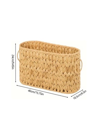 Honeybeeshop Ldq Tuvalet Kağıdı Tutucu Sepeti Kahve Rengi Montaj Gerektirmez Banyo Depolama Rafı Kahve Rengi